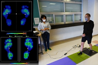 全身のバランスは足裏の接地からはじまる。足圧(重心)を測定してみた。 全身のバランスは足裏の接地からはじまる。足圧(重心)を測定してみた。